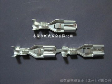 乾威五金 常州 生產供應187直型自鎖端子